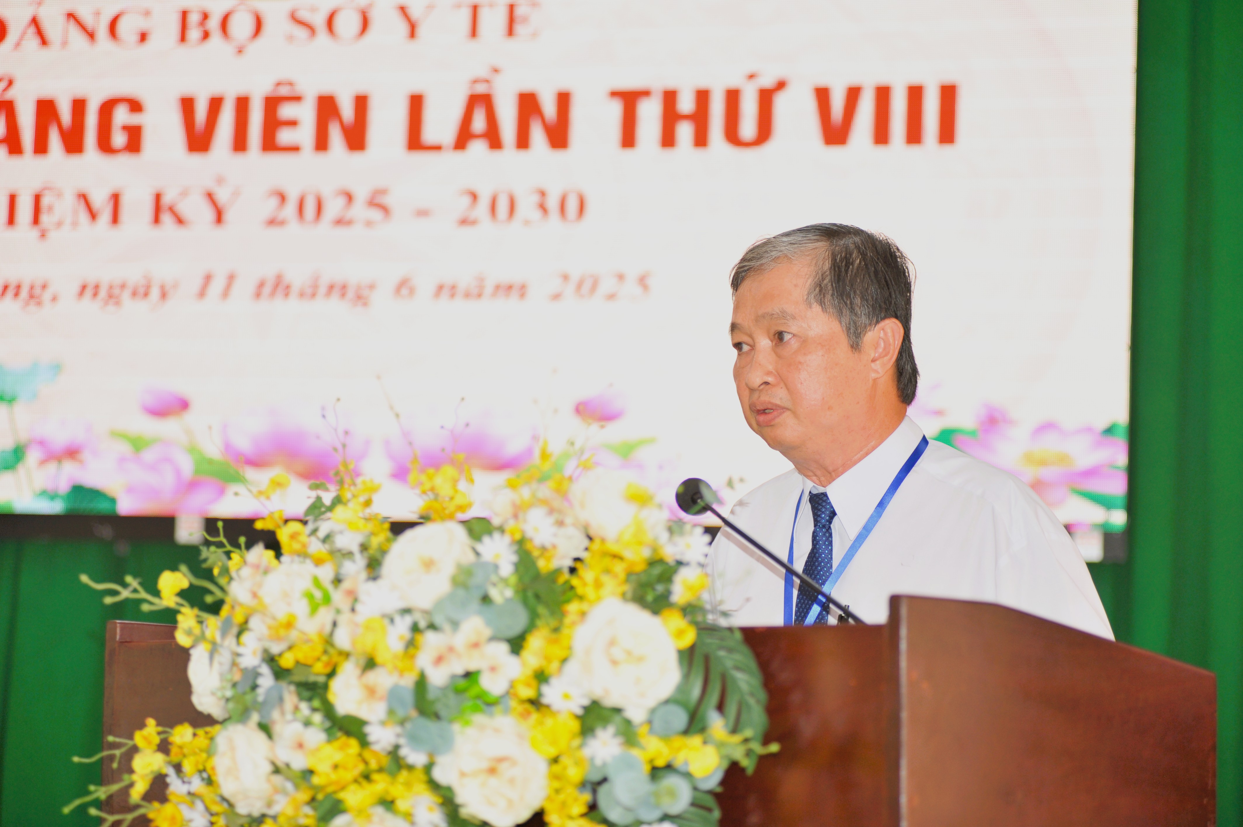 Đảng bộ Sở Y tế tỉnh Sóc Trăng tổ chức Đại hội đảng viên nhiệm kỳ 2025-2030