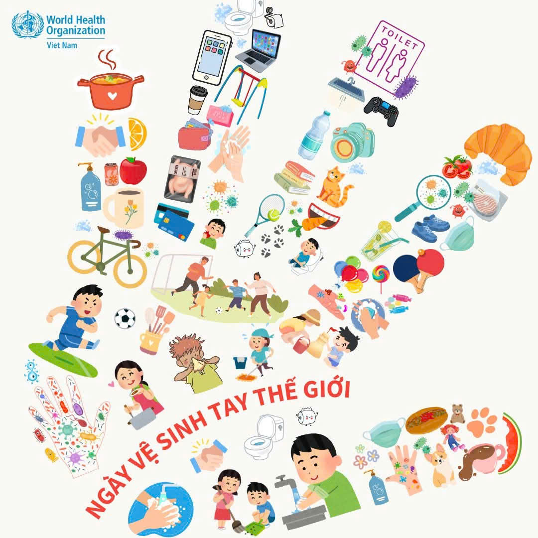 Hôm nay là Ngày Vệ sinh tay thế giới!